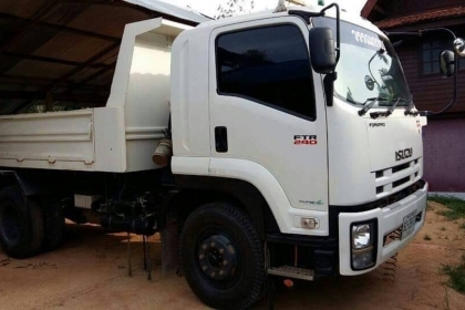 หกล้อ อีซูซุ FTR 240แรง ดั้มสามมิตรแท้ ปี56 สภาพนางฟ้าสวยจัดใช้งานน้อย วิ่งแค่ 6,236กม เล่มทะเบียนพร้อมโอน