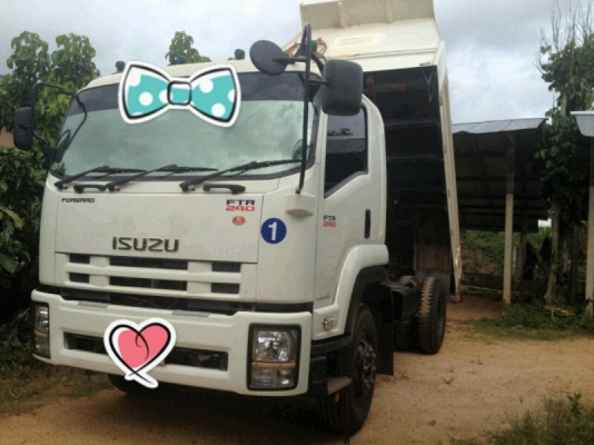 หกล้อ อีซูซุ FTR 240แรง ดั้มสามมิตรแท้ ปี56 สภาพนางฟ้าสวยจัดใช้งานน้อย วิ่งแค่ 6,236กม เล่มทะเบียนพร้อมโอน