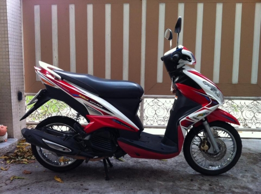 ขออนุญาติขาย YAMAHA MIO 125 สีขาวมุกแดง สภาพสวย ฟรีค่าโอน