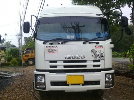 รถอีซูซุ  10  ล้อดั้ม  FVZ  300  แรงม้า.  ปี 56.     สนใจติดต่อ  081 - 6079515