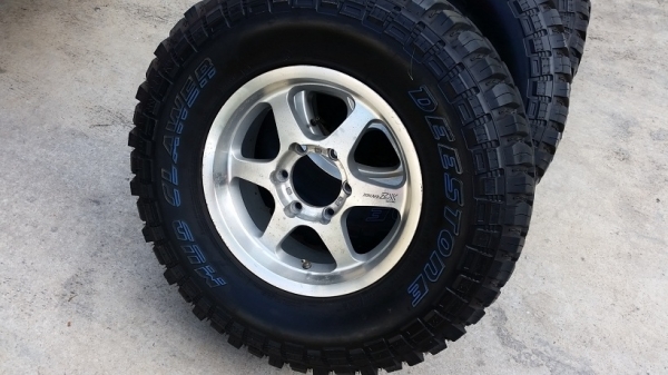 ล้อขอบ 16 พร้อมยาง mud