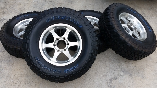 ล้อขอบ 16 พร้อมยาง mud