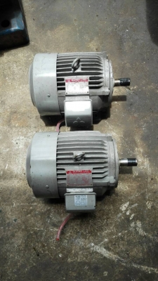 Sale>>มอเตอร์ Mitsubishi 5 HP. 380 V. 1430 RPM. Made in Japan แท้!!
