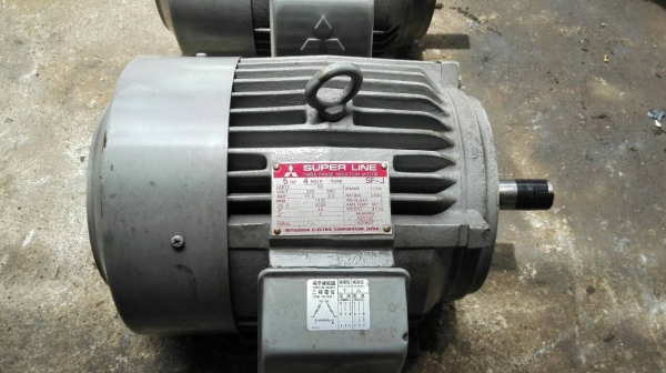Sale>>มอเตอร์ Mitsubishi 5 HP. 380 V. 1430 RPM. Made in Japan แท้!!