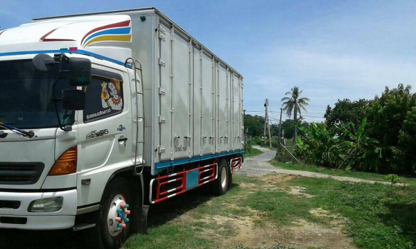 ขายด่วนรถ 6ล้อตู้10บานHINOMAGAเครือง220แรงยาว7,20เมตร