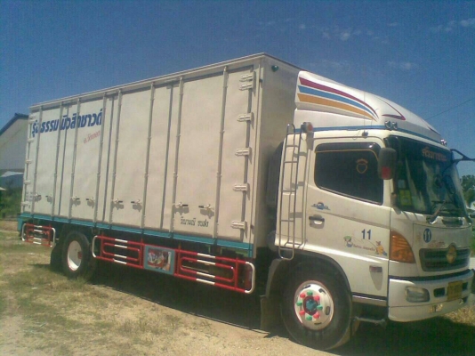 ขายด่วนรถ 6ล้อตู้10บานHINOMAGAเครือง220แรงยาว7,20เมตร