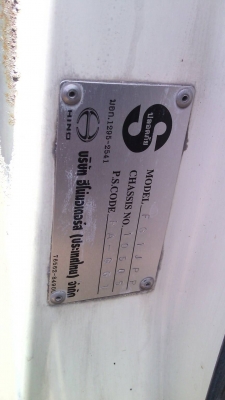 ขายด่วนรถ 6ล้อตู้10บานHINOMAGAเครือง220แรงยาว7,20เมตร