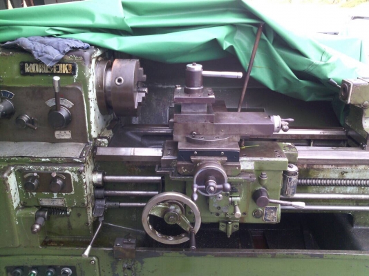 เครื่องกลึง ญี่ปุ่น MORISEIKI ขนาด 5 ฟุต เกียร์บล็อค 4 เพลาเด้งตัด พร้อมมีเบรค กลึงเกลียวไม่ต้องเปลี่ยนเฟือง หัวจับ 8 นิ้ว เครื่องจักรพร้อมใช้