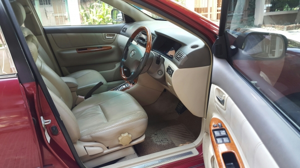 TOYOTA ALTIS โตโยต้า อัลติส ตัวใหญ่ ปี 2001 1.8G ตัวท๊อปสุด VSC แก๊สหัวฉีด แอร์ดิจิตอล เบาะหนัง ลายไม้