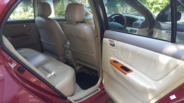 TOYOTA ALTIS โตโยต้า อัลติส ตัวใหญ่ ปี 2001 1.8G ตัวท๊อปสุด VSC แก๊สหัวฉีด แอร์ดิจิตอล เบาะหนัง ลายไม้