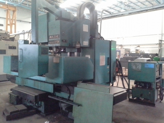 CNC MACHINING CENTER MAZAK JAPAN ปี 2012 Control Mitsubishi หน้าแท่น 1.75 เมตร TOOL BT50 จำนวน 40 หัว พร้อมใช้งาน CNC MACHINING CENTER MAZAK JAPAN ปี 2012 Control Mitsubishi หน้าแท่น 1.75 เมตร TOOL BT50 จำนวน 40 หัว พร้อมใช้งาน