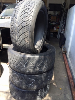 ยางขอบ 20"265/50R20 Nitto ปี 2013 สวยๆ 4เส้น ขาย 6,800 บาท