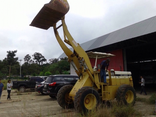 ขายรถตักล้อยาง Komatsu 515 เครื่องเดิม ปั๊มเดิม รถสวยพร้อมใช้งาน