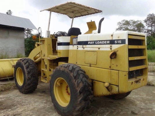 ขายรถตักล้อยาง Komatsu 515 เครื่องเดิม ปั๊มเดิม รถสวยพร้อมใช้งาน