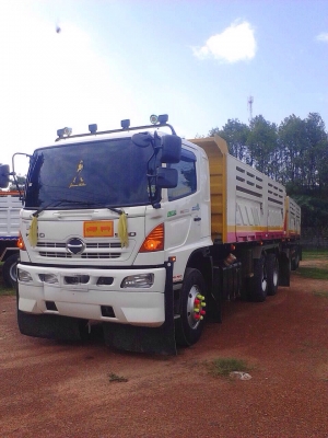 ขายรถพ่วงดัมพ์ HINO เครื่อง 344 แรง ปี 55 กระบะดัมพ์สามมิตรแม่ลูก ลูก 3 เพลา ขายรถพ่วงดัมพ์ HINO เครื่อง 344 แรง ปี 55 กระบะดัมพ์สามมิตรแม่ลูก ลูก 3 เพลา
