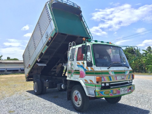 ขาย 6 ล้อดั้มร็อกกี้ 165 แรงม้า ปี 95 กระบะอลูมิเนียม ยาว 5.50 เมตร พวงมาลัยเพาร์เวอร์ ครัชซีสวย เครื่องดี