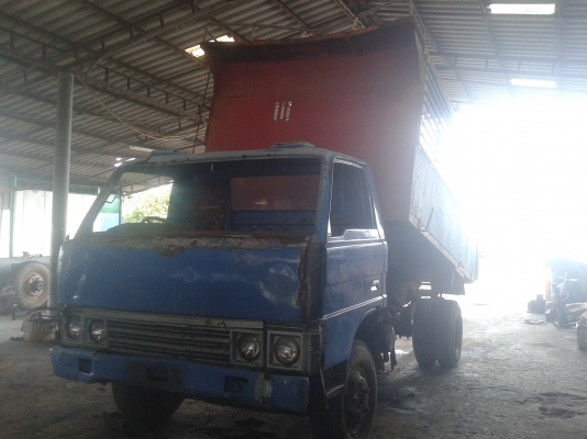 ขายด่วน 6ล้อดั๊มMITSU รถเกษตรกะบะไม่ผุ เครื่อง4D31 115แรงไม่ต้องเผาหัว เพลาหลังF