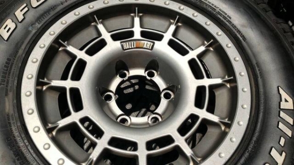 ขายล้อแท้ Rally Art ขอบ 16 พร้อมยาง BF ขายล้อแท้ Rally Art ขอบ 16 พร้อมยาง BF