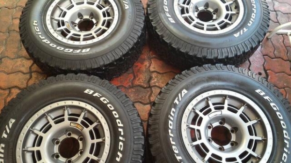 ขายล้อแท้ Rally Art ขอบ 16 พร้อมยาง BF ขายล้อแท้ Rally Art ขอบ 16 พร้อมยาง BF