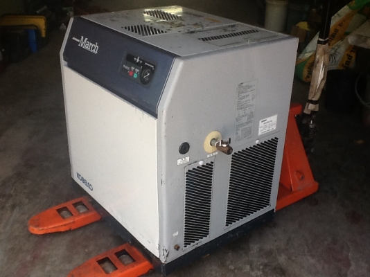 KOBELCO 7.5Hp มีdryerในตัว เก่าญี่ปุ่น. 0833554933