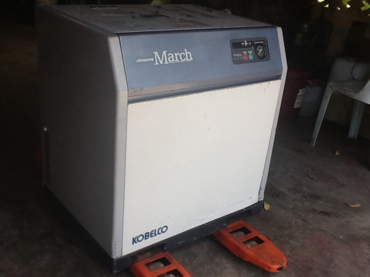KOBELCO 7.5Hp มีdryerในตัว เก่าญี่ปุ่น. 0833554933