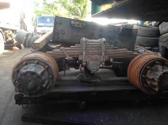 ขายช่วงล่าง 8/41 อีซูสุ สองเพลา ตัดมาพร้อมแท่น เพลาโบกี้ และแหนบ ขายช่วงล่าง 8/41 อีซูสุ สองเพลา ตัดมาพร้อมแท่น เพลาโบกี้ และแหนบ