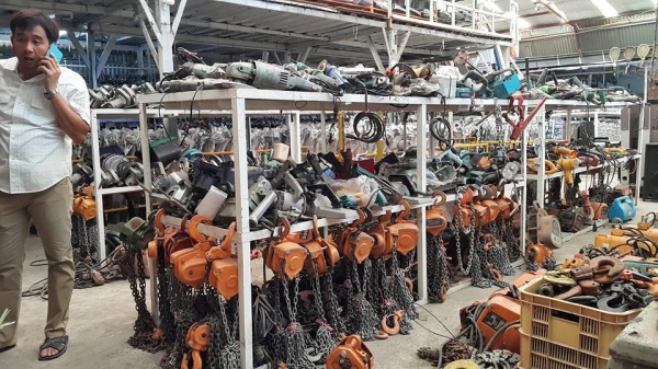 จำหน่าย รอกโซ่ รอกไฟฟ้า เครื่องมือต่าง ๆ นำเข้าจากญี่ปุ่น