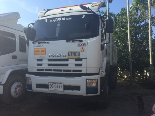 Isuzu 360ปี53  แม่-ลูก3คาน ติดต่อ080-1405528