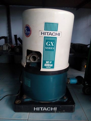 ขายปั้มน้ำแรงดัน HITACHI 400WATT มือสองสภาพดีครับ