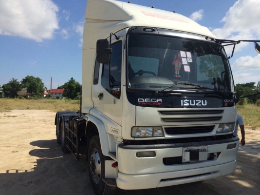 ขายสิบล้อหัวลากISUZU GXZ23KZ 270แรงยูโรทูวิ่งน้อยสภาพสวยมาก