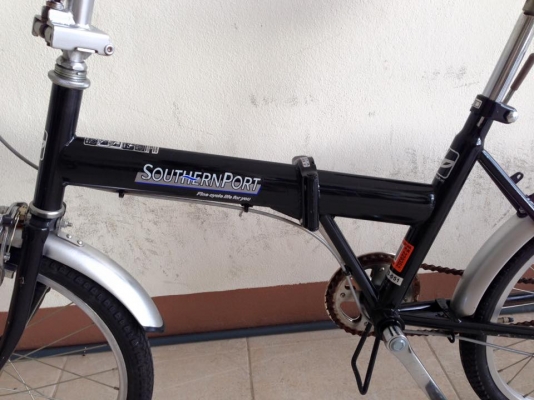 จักรยานพับได้ ไม่มีเกียร์ สีดำ