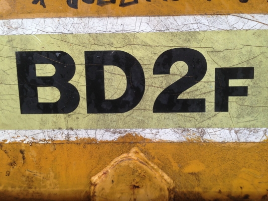 Mitsubishi BD2F รถแทรคเตอร์ตีนตะขาบ Mitsubishi BD2F รถแทรคเตอร์ตีนตะขาบ