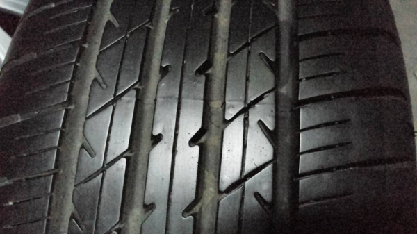 ล้อถอดป้ายแดง Toyota Vios S A/T ขอบ16 ยางบริสโตน 195 50 16