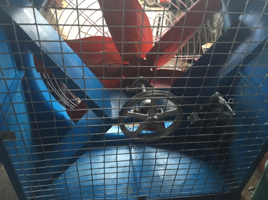 ขายพัดลมอุตสหกรรมตัวใหญ่ มอเตอร์2แรง ไฟ3สาย ใบพัดอลูมิเนียม เย็นมากคับ