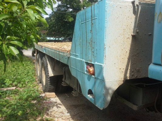 ขายรถบรรทุก 10 ล้อเทรลเลอร์ ISUZU ROCKY 210 ใส่เครื่อง EM100 220 แรงม้า 2 เพลาสโลว์ดึง ราคา 740000