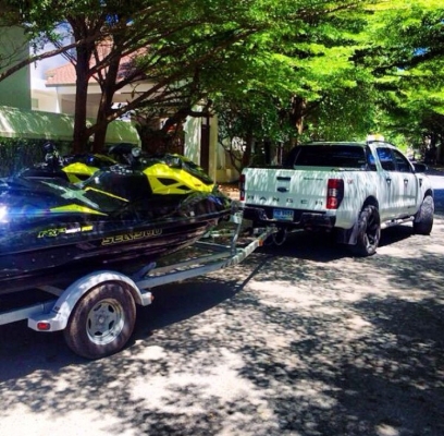 ขายด่วน เรือเจ็ตสกี SEADOO RXP 260 RS ขายเหมา2ลำ พร้อมเทลย์เล่อ