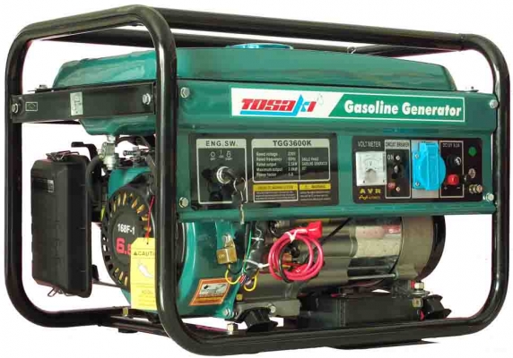 เครื่องปั่นไฟ เครื่องยนต์เบนซิน 6.5 แรงม้า