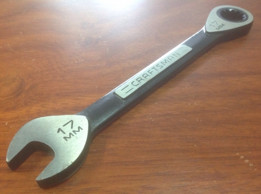 ขายประแจแหวนข้างปากตาย Craftsman 17 MM 12 pt  แหวนฟี