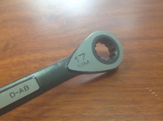 ขายประแจแหวนข้างปากตาย Craftsman 17 MM 12 pt  แหวนฟี