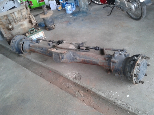 ขายคานคาราโล่ สองเพลา พร้อมเกียร์ฝาก