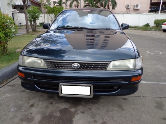 รถบ้านตลาดห้วยขวาง TOYOTA COROLLA 1.3 GLI ปี1994 รถสวย บาง สภาพดี ไม่เคยติดแก็ส พร้อมใช้งาน