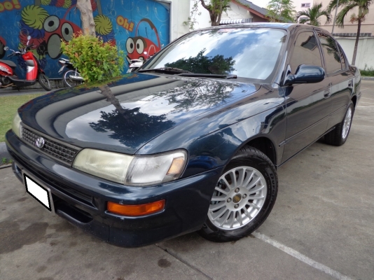 รถบ้านตลาดห้วยขวาง TOYOTA COROLLA 1.3 GLI ปี1994 รถสวย บาง สภาพดี ไม่เคยติดแก็ส พร้อมใช้งาน