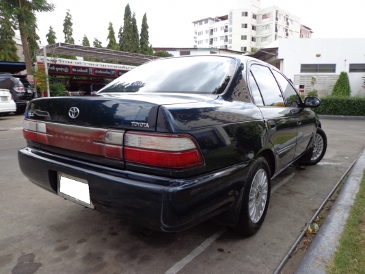 รถบ้านตลาดห้วยขวาง TOYOTA COROLLA 1.3 GLI ปี1994 รถสวย บาง สภาพดี ไม่เคยติดแก็ส พร้อมใช้งาน