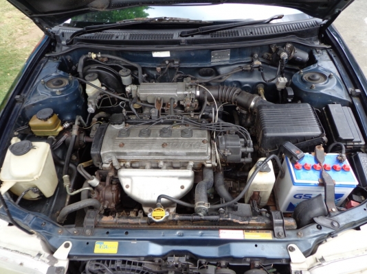 รถบ้านตลาดห้วยขวาง TOYOTA COROLLA 1.3 GLI ปี1994 รถสวย บาง สภาพดี ไม่เคยติดแก็ส พร้อมใช้งาน