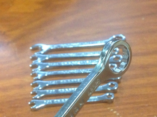 ขายประแจแหวนข้างปากตาย Craftsman เบอร์นิ้ว มี 8 ชิ้น