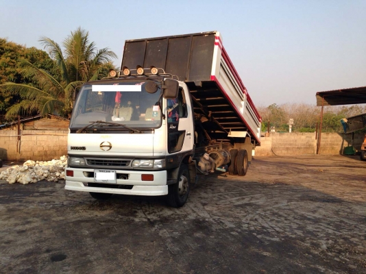 Hino FC3JLKA ปี 43 หกสูบ 165 แรงม้า ยาว 6.10/ ดั๊ม 12 ตัน เบรคทีฟฟี้ พาวเวอร์ เรเดียรหกเส้น