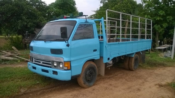 ขาย 6 ล้อ ISUZU KS เครื่อง 4BD1 115 แรงม้า คัสซีสวยตลอดเส้น เก๋งสวยไม่ผุ มีคอกเหล็กพร้อมบรรทุก ทะเบียนพร้อมโอนครับ