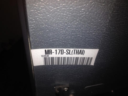 ตู้เย็น MITSUBISHI MR 17D SL ขนาด6คิวใช้งานน้อยสภาพยังใหม่ๆครับ ตู้เย็น MITSUBISHI MR 17D SL ขนาด6คิวใช้งานน้อยสภาพยังใหม่ๆครับ