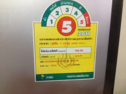 ตู้เย็น MITSUBISHI MR 17D SL ขนาด6คิวใช้งานน้อยสภาพยังใหม่ๆครับ ตู้เย็น MITSUBISHI MR 17D SL ขนาด6คิวใช้งานน้อยสภาพยังใหม่ๆครับ