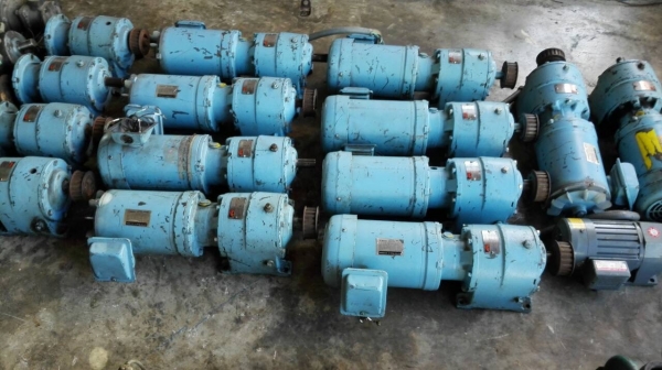 Sale>>มอเตอร์เกียร์ DODGE APG. Made in USA. 1 HP. 380 v. อัตราทด 1:11 สภาพสวย พร้อมใช้